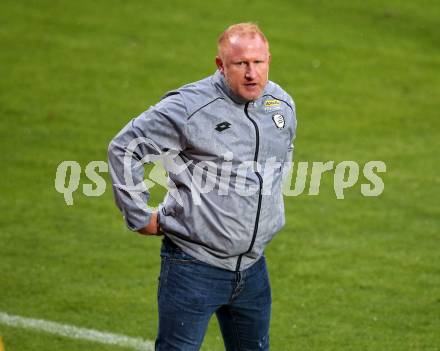 Fussball tipico Bundesliga. RZ Pellets WAC gegen SK Puntigamer Sturm Graz.  Trainer Heiko Vogel (Graz). Wolfsberg, am 25.8.2018.
Foto: Kuess

---
pressefotos, pressefotografie, kuess, qs, qspictures, sport, bild, bilder, bilddatenbank