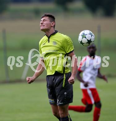 Fussball. Kaerntner Liga. Lind gegen Woelfnitz. Stefan Zagler (Lind). Lind, 18.8.2018.
Foto: Kuess
---
pressefotos, pressefotografie, kuess, qs, qspictures, sport, bild, bilder, bilddatenbank