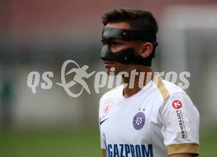 Fussball 2. Liga. SK Austria Klagenfurt gegen Young Violets Austria Wien. Anouar El Moukhantir (Young Violets). Klagenfurt, am 2.9.2018.
Foto: Kuess
---
pressefotos, pressefotografie, kuess, qs, qspictures, sport, bild, bilder, bilddatenbank