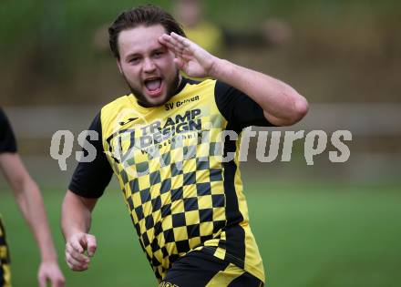 Fussball 1. Klasse D. Griffen gegen Haimburg. Torjubel Sandro Philipp Seifried (Griffen). Griffen, am 1.9.2018.
Foto: Kuess
---
pressefotos, pressefotografie, kuess, qs, qspictures, sport, bild, bilder, bilddatenbank
