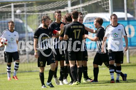 Fussball Unterliga Ost. ASK gegen Kraig. Torjubel (Kraig). Klagenfurt, am 9.9.2018.
Foto: Kuess
---
pressefotos, pressefotografie, kuess, qs, qspictures, sport, bild, bilder, bilddatenbank