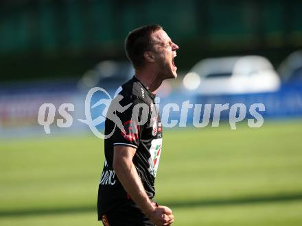 Fussball tipico Bundesliga. RZ Pellets WAC gegen FC Wacker Innsbruck.  Torjubel Sasa Jovanovic (WAC). Wolfsberg, am 16.9.2018.
Foto: Kuess

---
pressefotos, pressefotografie, kuess, qs, qspictures, sport, bild, bilder, bilddatenbank