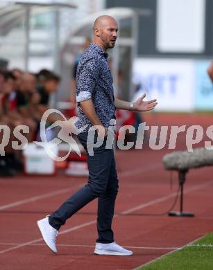 Fussball tipico Bundesliga. RZ Pellets WAC gegen FC Wacker Innsbruck.  Trainer Christian Ilzer (WAC). Wolfsberg, am 16.9.2018.
Foto: Kuess

---
pressefotos, pressefotografie, kuess, qs, qspictures, sport, bild, bilder, bilddatenbank
