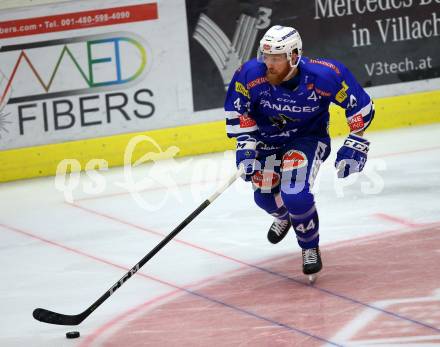 EBEL. Eishockey Bundesliga. EC VSV gegen KHL Medvescak Zagreb. 	Fraser Jamie (VSV). Villach, am 1.9.2018.
Foto: Kuess 


---
pressefotos, pressefotografie, kuess, qs, qspictures, sport, bild, bilder, bilddatenbank