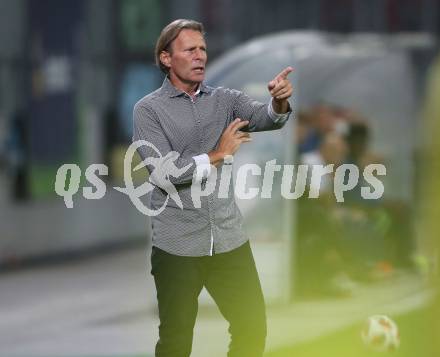 Fussball 2. Liga. SK Austria Klagenfurt gegen SC Wiener Neustadt. Trainer Franz Polanz (Austria Klagenfurt). Klagenfurt, am 23.9.2018.
Foto: Kuess
---
pressefotos, pressefotografie, kuess, qs, qspictures, sport, bild, bilder, bilddatenbank