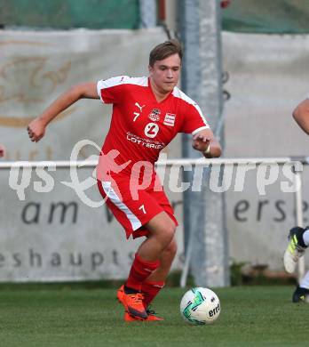 Fussball Kaerntner Liga. SAK gegen KAC 1909. Lukas Lausegger (KAC). Klagenfurt, am 21.9.2018. Foto: Kuess
---
pressefotos, pressefotografie, kuess, qs, qspictures, sport, bild, bilder, bilddatenbank