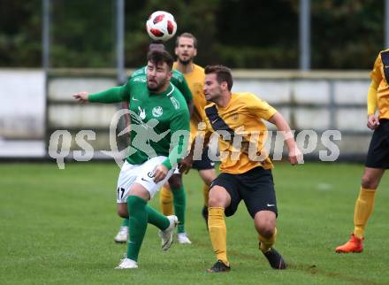 Fussball Unterliga Ost. Grafenstein gegen Donau. Fabian Ladinig (Grafenstein), Nikola Andrijevic (Donau). Grafenstein, am 22.9.2018.
Foto: Kuess
---
pressefotos, pressefotografie, kuess, qs, qspictures, sport, bild, bilder, bilddatenbank