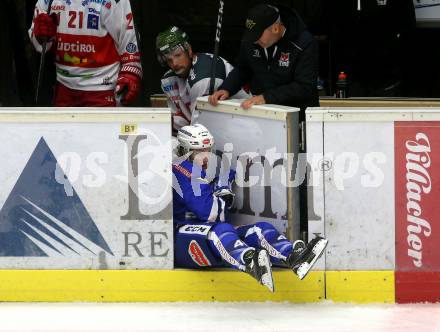 EBEL. Eishockey Bundesliga. EC VSV gegen HCB Suedtirol Alperia. Benjamin Lanzinger (VSV). Villach, am 28.9.2018.
Foto: Kuess 


---
pressefotos, pressefotografie, kuess, qs, qspictures, sport, bild, bilder, bilddatenbank