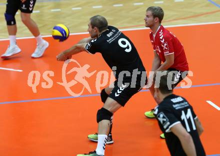 Volleyball. DenizBank AG Volley League Men. SK Posojilnica Aich/Dob gegen SG Union Raiffeisen Waldviertel. Rudinei Boff (Aich/Dob). Bleiburg, am 29.9.2018.
Foto: Kuess
---
pressefotos, pressefotografie, kuess, qs, qspictures, sport, bild, bilder, bilddatenbank