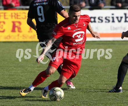Fussball Kaerntner Liga. Bleiburg gegen SAK.  Amer Krcic (SAK). Bleiburg, am 29.9.2018.
Foto: Kuess
---
pressefotos, pressefotografie, kuess, qs, qspictures, sport, bild, bilder, bilddatenbank