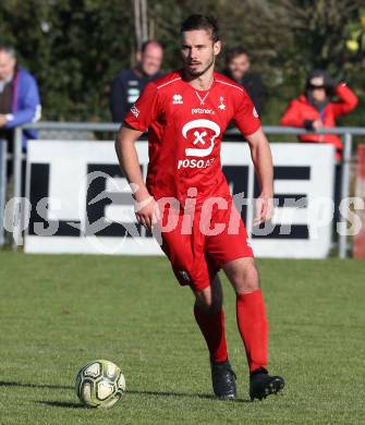 Fussball Kaerntner Liga. Bleiburg gegen SAK.  Patrick Lausegger (SAK). Bleiburg, am 29.9.2018.
Foto: Kuess
---
pressefotos, pressefotografie, kuess, qs, qspictures, sport, bild, bilder, bilddatenbank