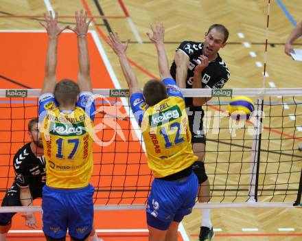 Volleyball. DenizBank AG Volley League Men. SK Posojilnica Aich/Dob gegen SG Union Raiffeisen Waldviertel.  Rudinei Boff (Waldviertel). Bleiburg, am 29.9.2018.
Foto: Kuess
---
pressefotos, pressefotografie, kuess, qs, qspictures, sport, bild, bilder, bilddatenbank