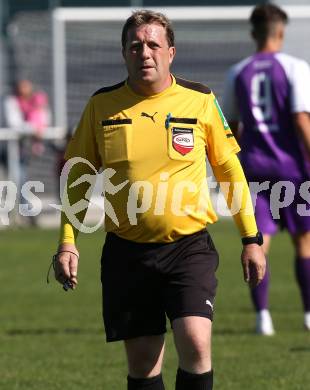 Fussball 1. KLasse C. SK Austria Klagenfurt Amateure gegen Launsdorf. Schiedsrichter Andreas Schorli. Klagenfurt, am 30.9.2018.
Foto: Kuess
---
pressefotos, pressefotografie, kuess, qs, qspictures, sport, bild, bilder, bilddatenbank