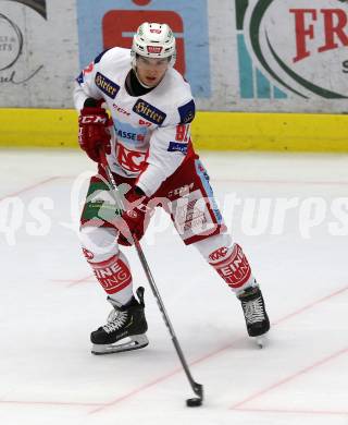 EBEL. Eishockey Bundesliga. EC VSV gegen KAC. Clemens Unterweger (KAC). Villach, am 7.10.2018.
Foto: Kuess 


---
pressefotos, pressefotografie, kuess, qs, qspictures, sport, bild, bilder, bilddatenbank