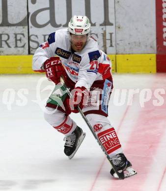 EBEL. Eishockey Bundesliga. EC VSV gegen KAC. Thomas Hundertpfund (KAC). Villach, am 7.10.2018.
Foto: Kuess 


---
pressefotos, pressefotografie, kuess, qs, qspictures, sport, bild, bilder, bilddatenbank