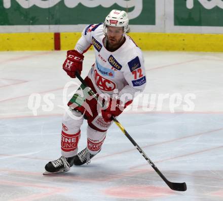 EBEL. Eishockey Bundesliga. EC VSV gegen KAC. Siim Liivik (KAC). Villach, am 7.10.2018.
Foto: Kuess 


---
pressefotos, pressefotografie, kuess, qs, qspictures, sport, bild, bilder, bilddatenbank