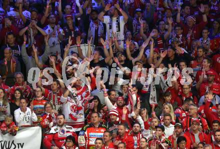 EBEL. Eishockey Bundesliga. EC VSV gegen KAC. Fans (KAC). Villach, am 7.10.2018.
Foto: Kuess 


---
pressefotos, pressefotografie, kuess, qs, qspictures, sport, bild, bilder, bilddatenbank