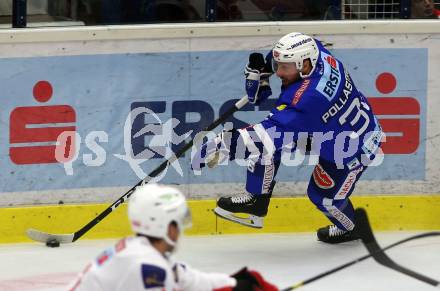 EBEL. Eishockey Bundesliga. EC VSV gegen KAC. Jerry Pollastrone (VSV). Villach, am 7.10.2018.
Foto: Kuess 


---
pressefotos, pressefotografie, kuess, qs, qspictures, sport, bild, bilder, bilddatenbank