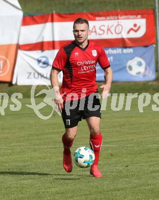 Fussball. Kaerntner Liga. Gmuend gegen SK Maria Saal. Zoran Jorgic (Maria Saal). Gmuend, 6.10.2018.
Foto: Kuess 
---
pressefotos, pressefotografie, kuess, qs, qspictures, sport, bild, bilder, bilddatenbank