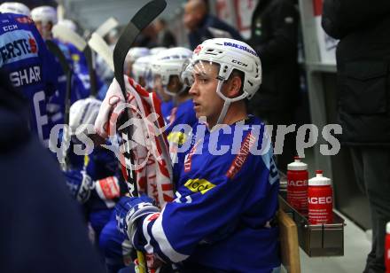 EBEL. Eishockey Bundesliga. EC VSV gegen Fehervar AV 19. Blaine Down (VSV). Villach, am 12.10.2018.
Foto: Kuess 


---
pressefotos, pressefotografie, kuess, qs, qspictures, sport, bild, bilder, bilddatenbank