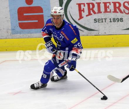 EBEL. Eishockey Bundesliga. EC VSV gegen Fehervar AV 19. Blaine Down (VSV). Villach, am 12.10.2018.
Foto: Kuess 


---
pressefotos, pressefotografie, kuess, qs, qspictures, sport, bild, bilder, bilddatenbank