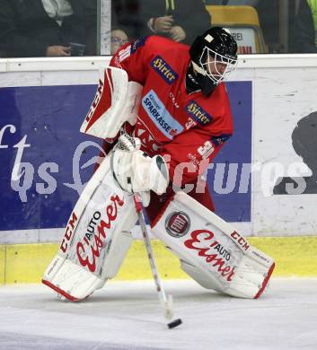 EBEL. Eishockey Bundesliga. KAC gegen HC TWK Innsbruck. Lars Haugen (KAC). Klagenfurt, am 14.10.2018.
Foto: Kuess

---
pressefotos, pressefotografie, kuess, qs, qspictures, sport, bild, bilder, bilddatenbank