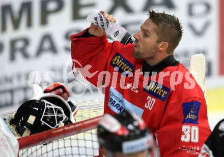 EBEL. Eishockey Bundesliga. KAC gegen HC TWK Innsbruck. Lars Haugen (KAC). Klagenfurt, am 14.10.2018.
Foto: Kuess

---
pressefotos, pressefotografie, kuess, qs, qspictures, sport, bild, bilder, bilddatenbank