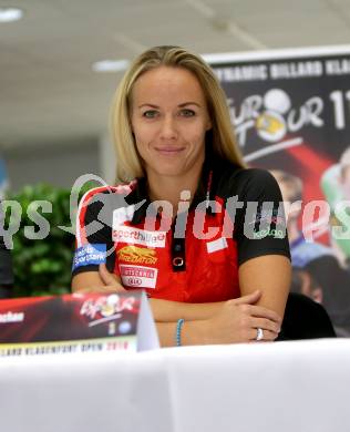 Dynamic Billard Klagenfurt Open 2018. Pressekonferenz. Jasmin Ouschan. Klagenfurt, am 9.10.2018.
Foto: Kuess
---
pressefotos, pressefotografie, kuess, qs, qspictures, sport, bild, bilder, bilddatenbank