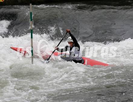 Kayak. Alpe Adria Kanu Slalom.  Haselmaier-Muellneritsch Timo.  Gurk (Fluss), 7.10.2018.
Foto: Kuess
---
pressefotos, pressefotografie, kuess, qs, qspictures, sport, bild, bilder, bilddatenbank