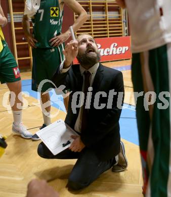 Basketball 2. Bundesliga. Grunddurchgang. 2. Runde. Woerthersee Piraten gegen Dornbirn Lions. Trainer Borja San Miguel  (Lions). Klagenfurt, am 20.10.2018.
Foto: Kuess
---
pressefotos, pressefotografie, kuess, qs, qspictures, sport, bild, bilder, bilddatenbank