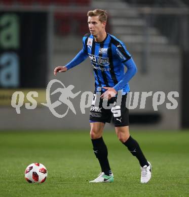 Fussball 2. Liga. SK Austria Klagenfurt gegen SKU Amstetten. Thomas Hinum (Amstetten). Klagenfurt, am 19.10.2018.
Foto: Kuess
---
pressefotos, pressefotografie, kuess, qs, qspictures, sport, bild, bilder, bilddatenbank