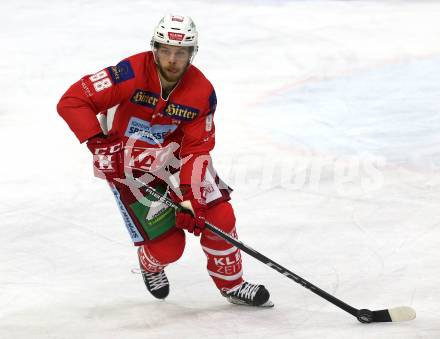 EBEL. Eishockey Bundesliga. KAC gegen spusu Vienna Capitals. Daniel Obersteiner (KAC). Klagenfurt, am 26.10.2018.
Foto: Kuess

---
pressefotos, pressefotografie, kuess, qs, qspictures, sport, bild, bilder, bilddatenbank