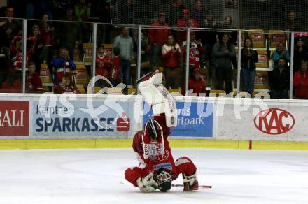 EBEL. Eishockey Bundesliga. KAC gegen HC Orli Znojmo. Lars Haugen (KAC). Klagenfurt, am 28.10.2018.
Foto: Kuess

---
pressefotos, pressefotografie, kuess, qs, qspictures, sport, bild, bilder, bilddatenbank