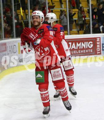 EBEL. Eishockey Bundesliga. KAC gegen HC Orli Znojmo. Stefan Geier (KAC). Klagenfurt, am 28.10.2018.
Foto: Kuess

---
pressefotos, pressefotografie, kuess, qs, qspictures, sport, bild, bilder, bilddatenbank