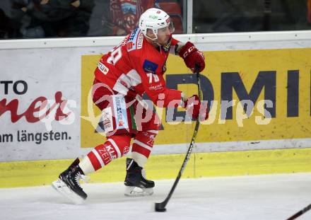 EBEL. Eishockey Bundesliga. KAC gegen HC Orli Znojmo. Mitch Wahl (KAC). Klagenfurt, am 28.10.2018.
Foto: Kuess

---
pressefotos, pressefotografie, kuess, qs, qspictures, sport, bild, bilder, bilddatenbank