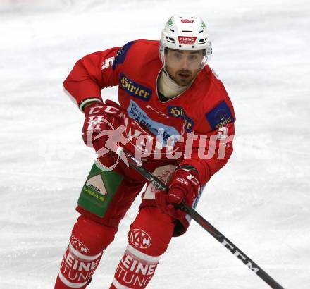 EBEL. Eishockey Bundesliga. KAC gegen Fehervar AV 19. Charles Robin Gartner (KAC). Klagenfurt, am 28.10.2018.
Foto: Kuess

---
pressefotos, pressefotografie, kuess, qs, qspictures, sport, bild, bilder, bilddatenbank