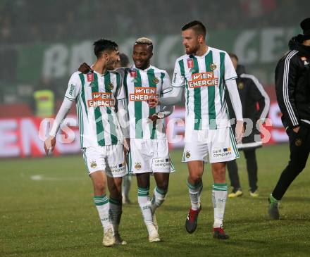 Fussball OEFB Cup. RZ Pellets WAC gegen SK Rapid Wien.  Andrei Virgil Ivan,  Boli Bolingoli Mbombo (Rapid). Wolfsberg, am 31.10.2018.
Foto: Kuess

---
pressefotos, pressefotografie, kuess, qs, qspictures, sport, bild, bilder, bilddatenbank