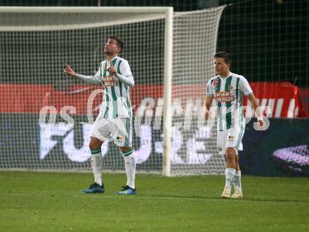 Fussball OEFB Cup. RZ Pellets WAC gegen SK Rapid Wien.  Torjubel Andrija Pavlovic, Thomas Murg (Rapid). Wolfsberg, am 31.10.2018.
Foto: Kuess

---
pressefotos, pressefotografie, kuess, qs, qspictures, sport, bild, bilder, bilddatenbank