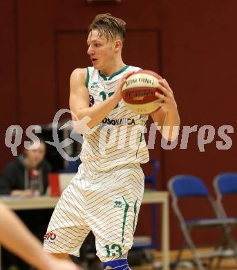 Basketball OEBV Cup. KOS Celovec gegen  BBC Nord Dragonz.  Erik Kralj (KOS). Klagenfurt, am 1.11.2018.
Foto: Kuess
---
pressefotos, pressefotografie, kuess, qs, qspictures, sport, bild, bilder, bilddatenbank