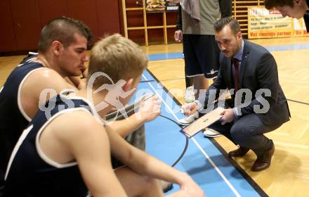 Basketball OEBV Cup. KOS Celovec gegen  BBC Nord Dragonz.   Trainer Dusan Kozlica (Nord Dragonz). Klagenfurt, am 1.11.2018.
Foto: Kuess
---
pressefotos, pressefotografie, kuess, qs, qspictures, sport, bild, bilder, bilddatenbank