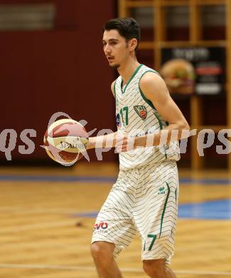 Basketball OEBV Cup. KOS Celovec gegen  BBC Nord Dragonz. Volkan Oezdemir  (KOS). Klagenfurt, am 1.11.2018.
Foto: Kuess
---
pressefotos, pressefotografie, kuess, qs, qspictures, sport, bild, bilder, bilddatenbank
