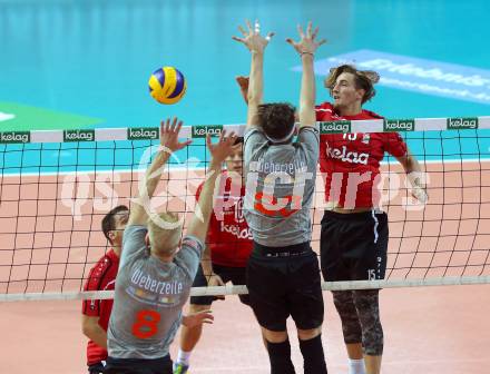 AVL. Volleyball Bundesliga. VBK Woerthersee Loewen Klagenfurt gegen UVC Ried/Innkreis. Felix Friedl (Klagenfurt). Klagenfurt, am 3.11.2018.
Foto: Kuess
---
pressefotos, pressefotografie, kuess, qs, qspictures, sport, bild, bilder, bilddatenbank