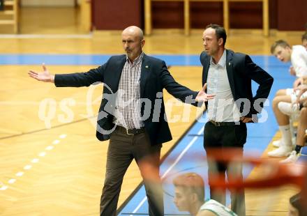 Basketball 2. Bundesliga. Grunddurchgang 4. Runde. KOS Celovec gegen  Basket Flames. Trainer  Dragan Sliskovic (KOS). Klagenfurt, am 4.11.2018.
Foto: Kuess
---
pressefotos, pressefotografie, kuess, qs, qspictures, sport, bild, bilder, bilddatenbank