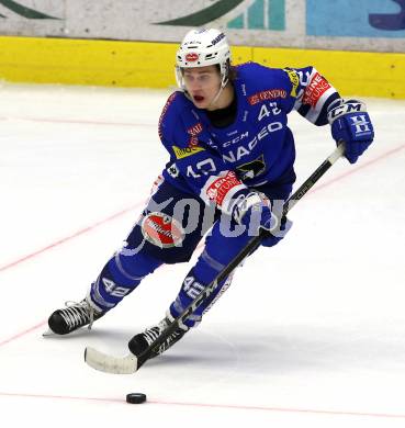 EBEL. Eishockey Bundesliga. EC VSV gegen HC TWK Innsbruck. Benjamin Lanzinger (VSV). Villach, am 4.11.2018.
Foto: Kuess 


---
pressefotos, pressefotografie, kuess, qs, qspictures, sport, bild, bilder, bilddatenbank