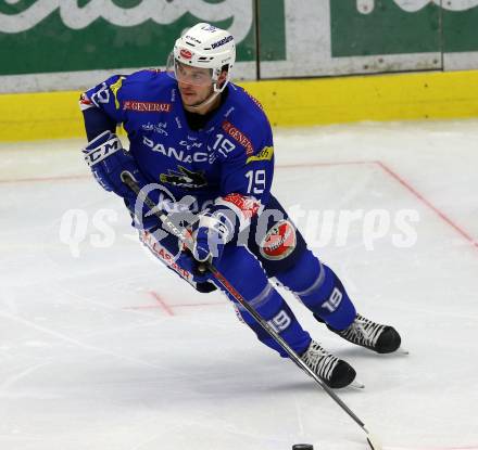 EBEL. Eishockey Bundesliga. EC VSV gegen HC TWK Innsbruck. Stefan Bacher (VSV). Villach, am 4.11.2018.
Foto: Kuess 


---
pressefotos, pressefotografie, kuess, qs, qspictures, sport, bild, bilder, bilddatenbank