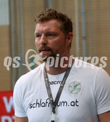 Handball Bundesliga. Schlafraum.at Kaernten gegen HSG Remus Baernbach/Koeflach. Trainer Rok Praznik (Schlafraum.at). Klagenfurt, am 3.11.2018.
Foto: Kuess
Foto: Kuess
---
pressefotos, pressefotografie, kuess, qs, qspictures, sport, bild, bilder, bilddatenbank