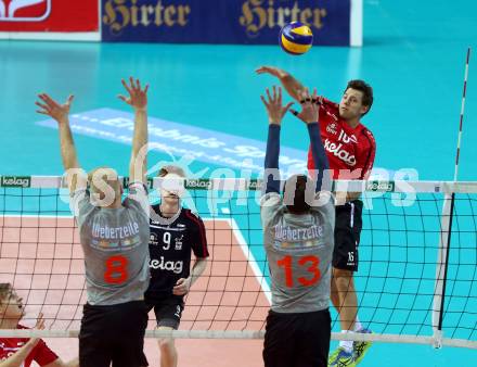 AVL. Volleyball Bundesliga. VBK Woerthersee Loewen Klagenfurt gegen UVC Ried/Innkreis. Simon Fruehbauer (Klagenfurt). Klagenfurt, am 3.11.2018.
Foto: Kuess
---
pressefotos, pressefotografie, kuess, qs, qspictures, sport, bild, bilder, bilddatenbank