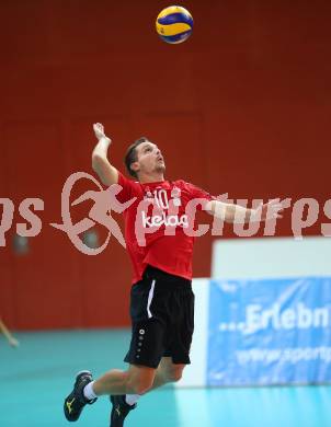 AVL. Volleyball Bundesliga. VBK Woerthersee Loewen Klagenfurt gegen UVC Ried/Innkreis. Simon Baldauf (Klagenfurt). Klagenfurt, am 3.11.2018.
Foto: Kuess
---
pressefotos, pressefotografie, kuess, qs, qspictures, sport, bild, bilder, bilddatenbank