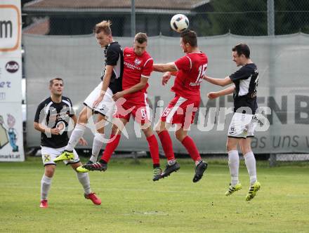 Fussball. Kaerntner Liga. Gmuend gegen Ferlach Atus. Niklas Hinteregger, Christoph Oberbucher (Gmuend), Erwin Bajric, Martin Posratschnig (Ferlach). Gmuend, 3.11.2018.
Foto: Kuess   
---
pressefotos, pressefotografie, kuess, qs, qspictures, sport, bild, bilder, bilddatenbank