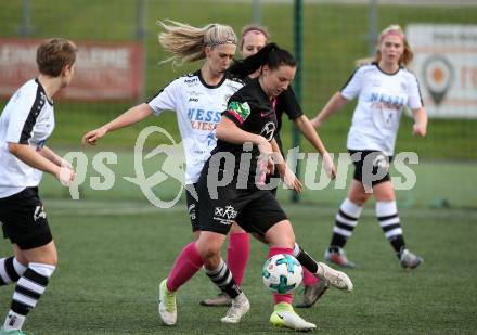 Fussball. Frauen 2. Liga Ost/Sued. Carinthians Spittal gegen SG Magdalensberg. Katharina Ganzer (Carinthians Spittal), Julia Jandl  (SG Magdalensberg). Spittal, 3.11.2018.
Foto: Kuess
---
pressefotos, pressefotografie, kuess, qs, qspictures, sport, bild, bilder, bilddatenbank